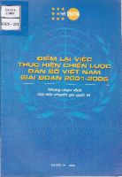 Điểm lại việc thực hiện chiến lược dân số Việt Nam giai đoạn 2001-2005